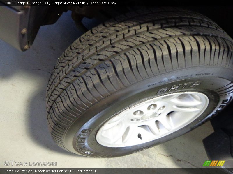 Bright Silver Metallic / Dark Slate Gray 2003 Dodge Durango SXT