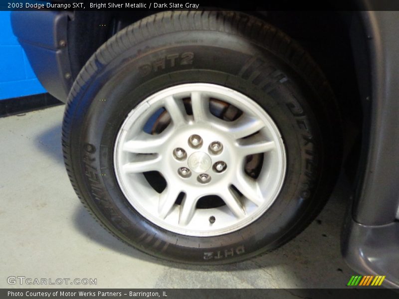 Bright Silver Metallic / Dark Slate Gray 2003 Dodge Durango SXT