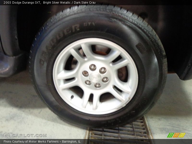 Bright Silver Metallic / Dark Slate Gray 2003 Dodge Durango SXT