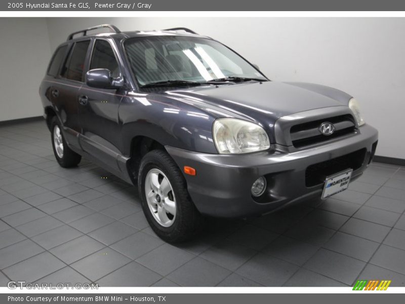 Pewter Gray / Gray 2005 Hyundai Santa Fe GLS