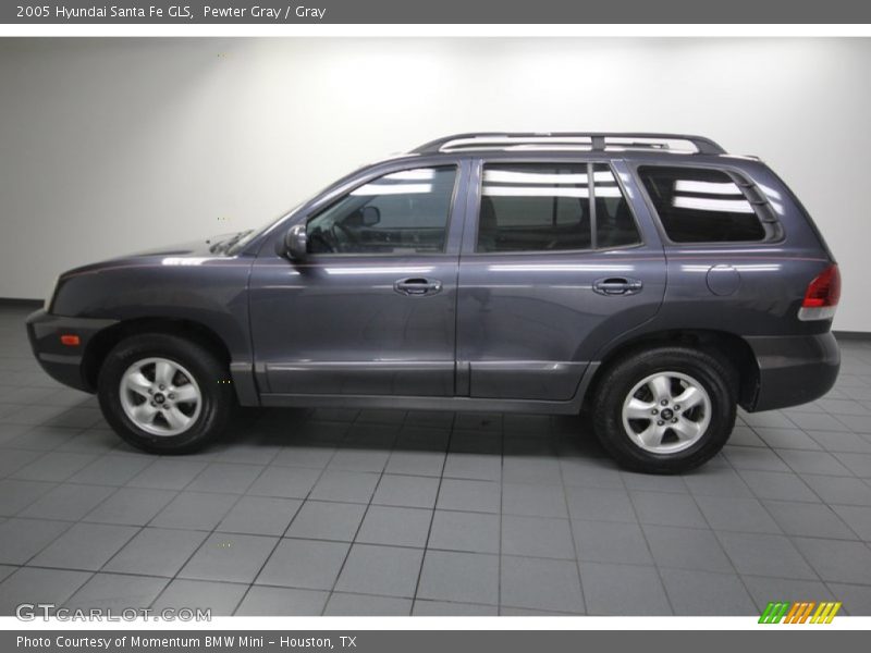 Pewter Gray / Gray 2005 Hyundai Santa Fe GLS
