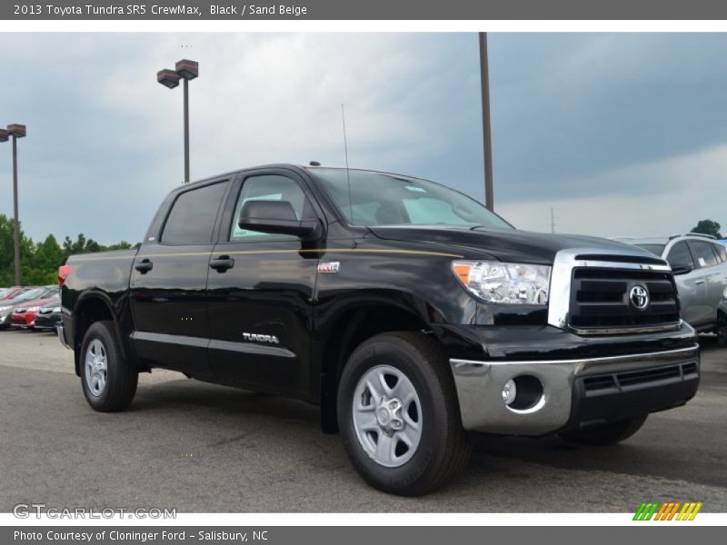 Black / Sand Beige 2013 Toyota Tundra SR5 CrewMax