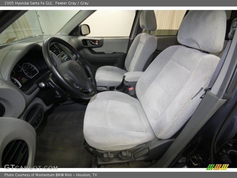 Pewter Gray / Gray 2005 Hyundai Santa Fe GLS