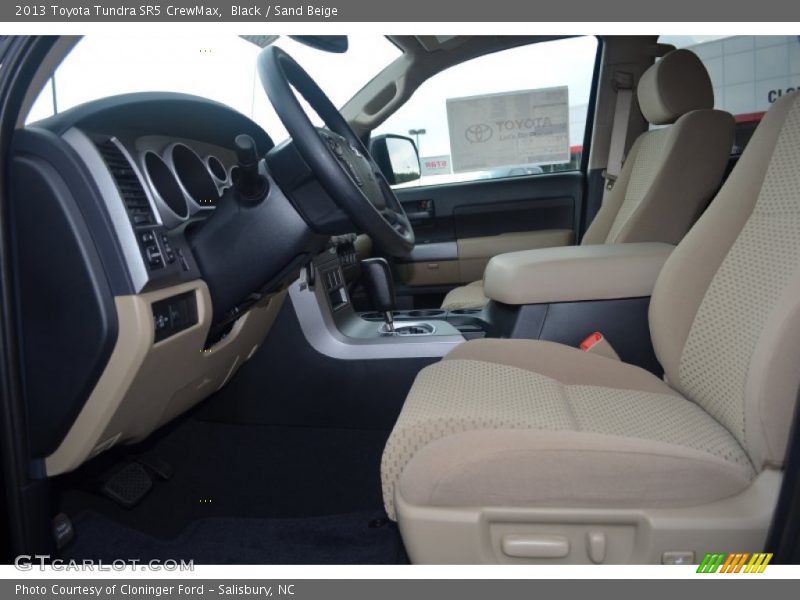 Black / Sand Beige 2013 Toyota Tundra SR5 CrewMax