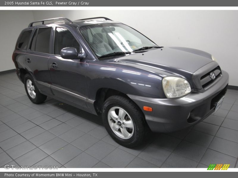 Pewter Gray / Gray 2005 Hyundai Santa Fe GLS