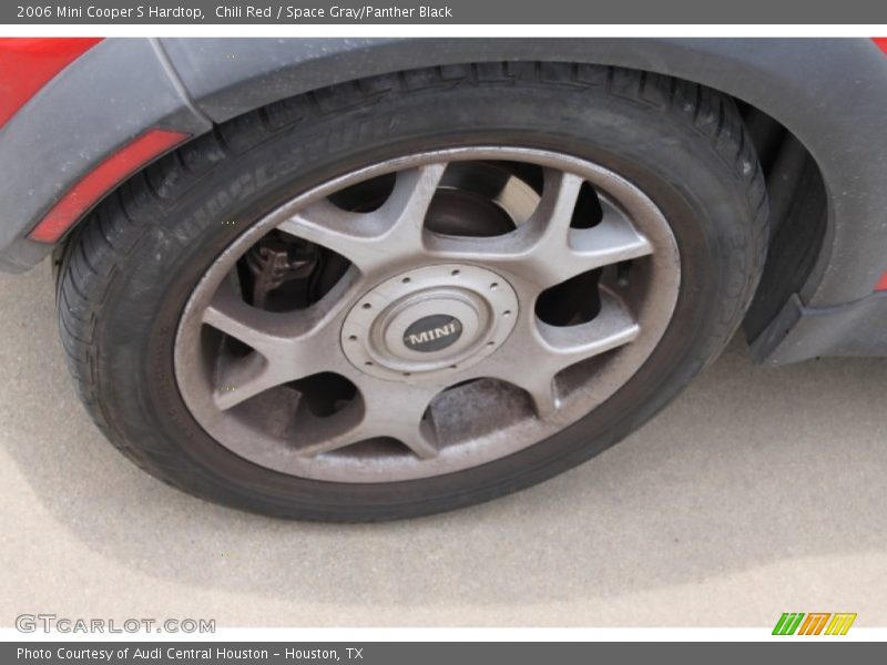 Chili Red / Space Gray/Panther Black 2006 Mini Cooper S Hardtop