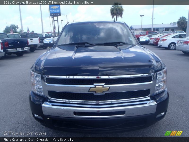 Black / Ebony 2011 Chevrolet Silverado 1500 LT Extended Cab
