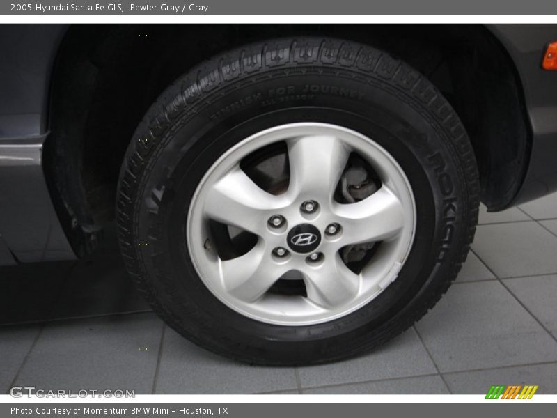 Pewter Gray / Gray 2005 Hyundai Santa Fe GLS