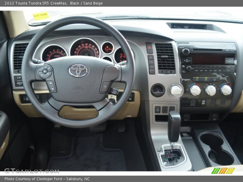 Black / Sand Beige 2013 Toyota Tundra SR5 CrewMax