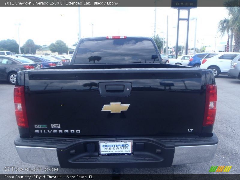 Black / Ebony 2011 Chevrolet Silverado 1500 LT Extended Cab