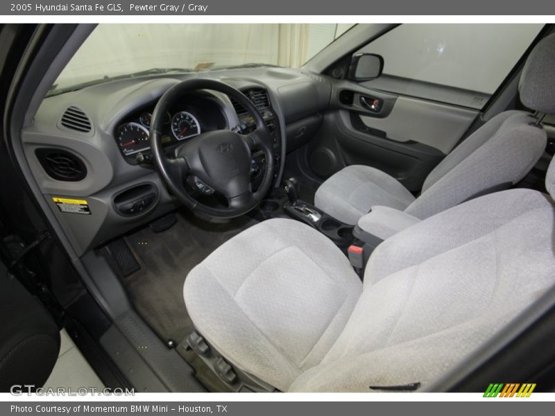 Pewter Gray / Gray 2005 Hyundai Santa Fe GLS