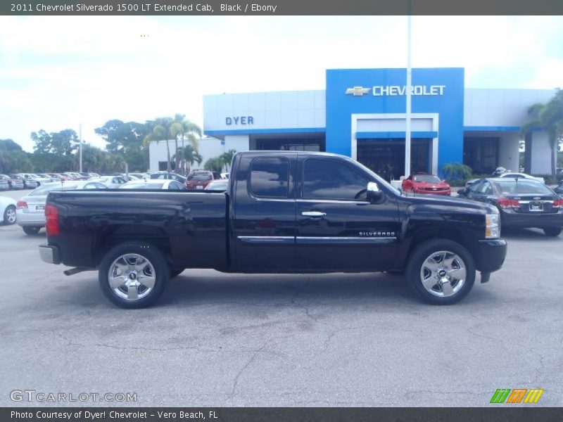Black / Ebony 2011 Chevrolet Silverado 1500 LT Extended Cab