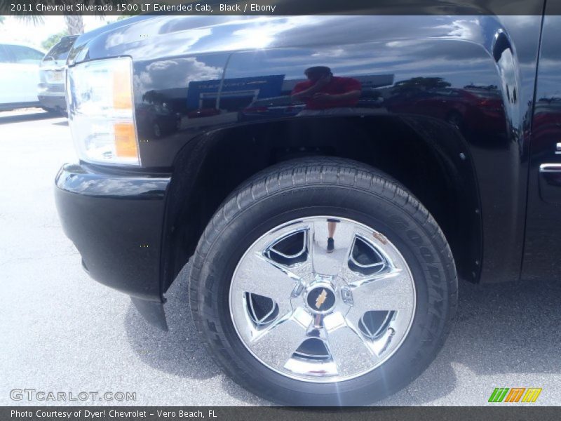Black / Ebony 2011 Chevrolet Silverado 1500 LT Extended Cab