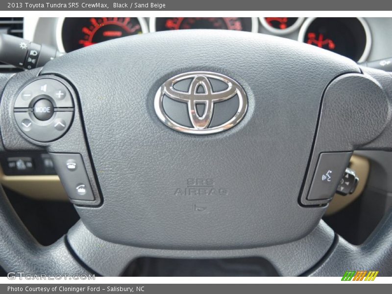 Black / Sand Beige 2013 Toyota Tundra SR5 CrewMax