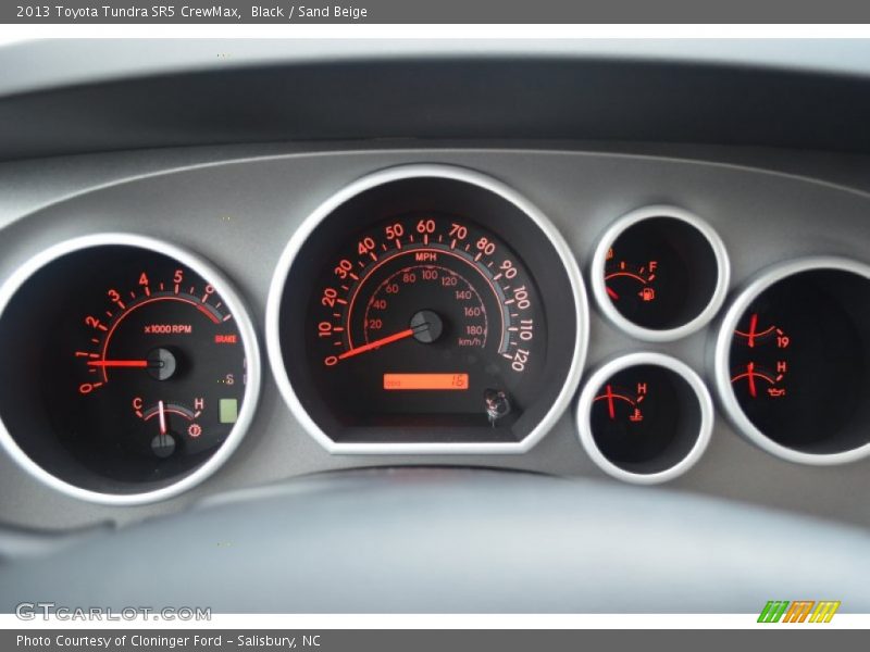 Black / Sand Beige 2013 Toyota Tundra SR5 CrewMax