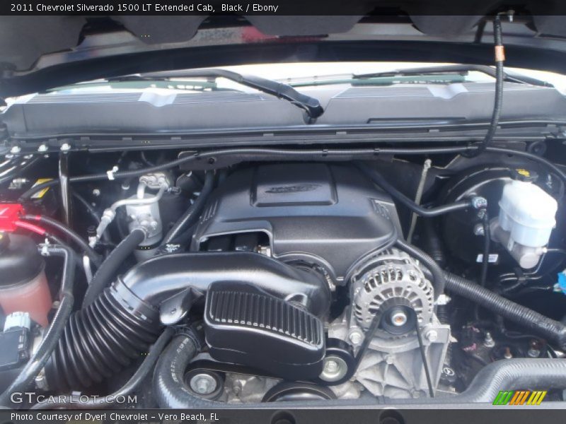 Black / Ebony 2011 Chevrolet Silverado 1500 LT Extended Cab