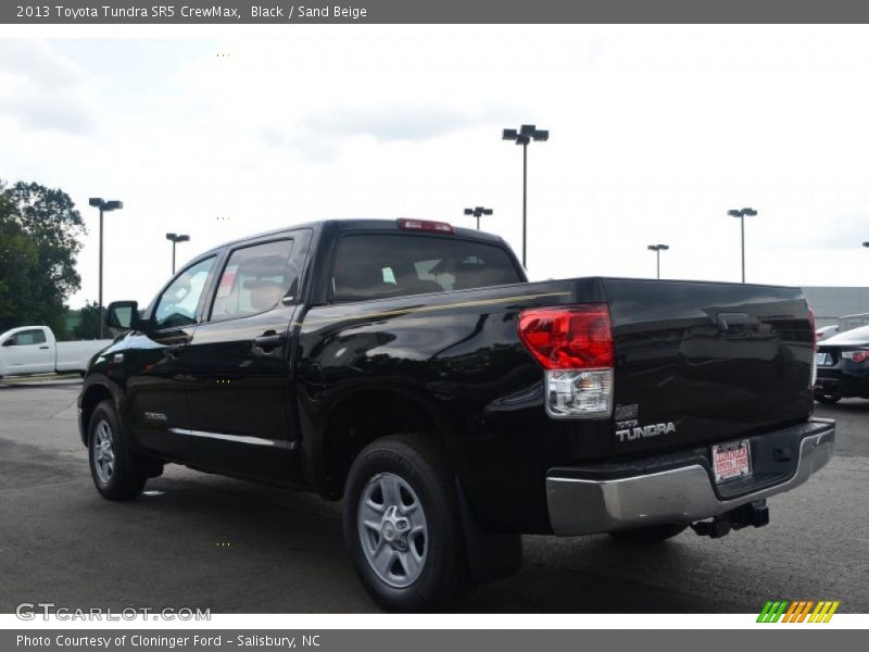 Black / Sand Beige 2013 Toyota Tundra SR5 CrewMax