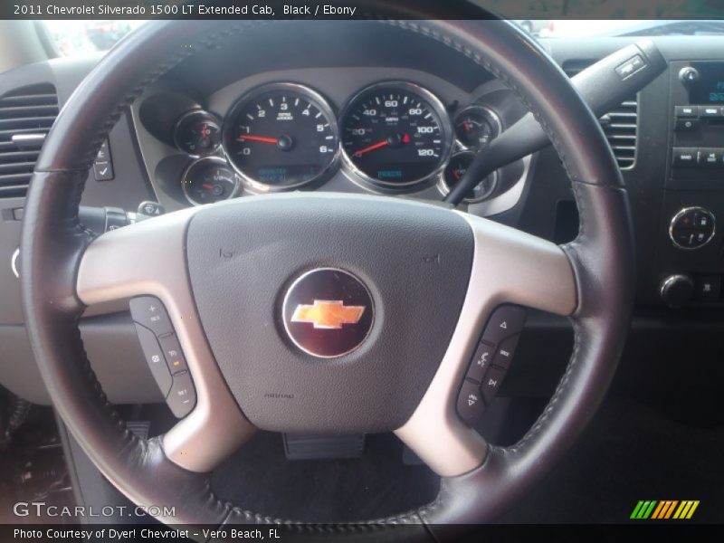 Black / Ebony 2011 Chevrolet Silverado 1500 LT Extended Cab