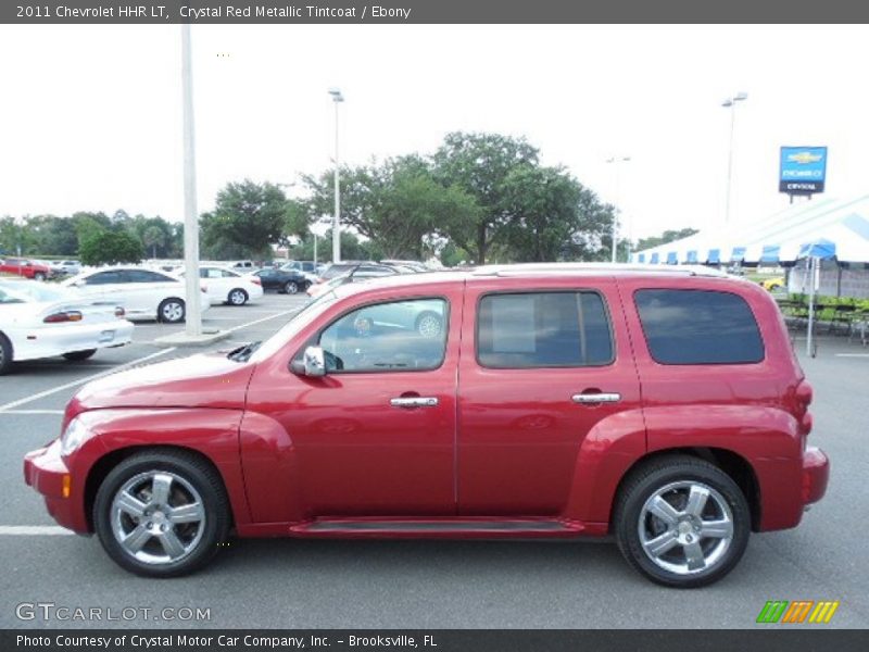 Crystal Red Metallic Tintcoat / Ebony 2011 Chevrolet HHR LT