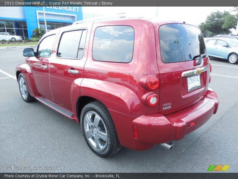 Crystal Red Metallic Tintcoat / Ebony 2011 Chevrolet HHR LT