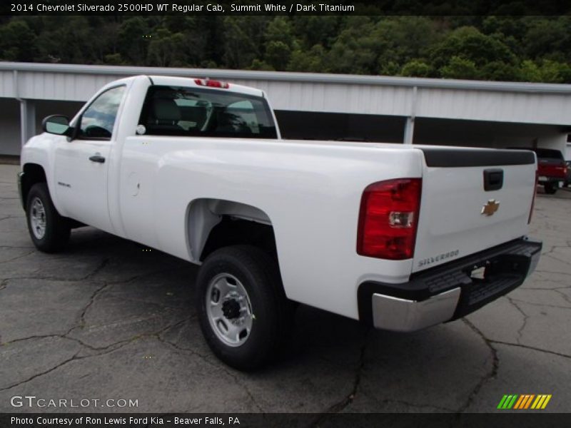 Summit White / Dark Titanium 2014 Chevrolet Silverado 2500HD WT Regular Cab
