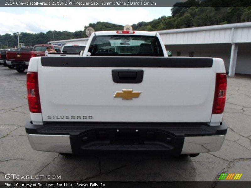 Summit White / Dark Titanium 2014 Chevrolet Silverado 2500HD WT Regular Cab