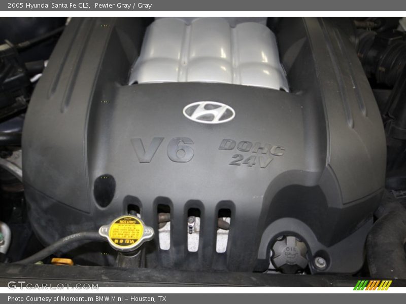 Pewter Gray / Gray 2005 Hyundai Santa Fe GLS