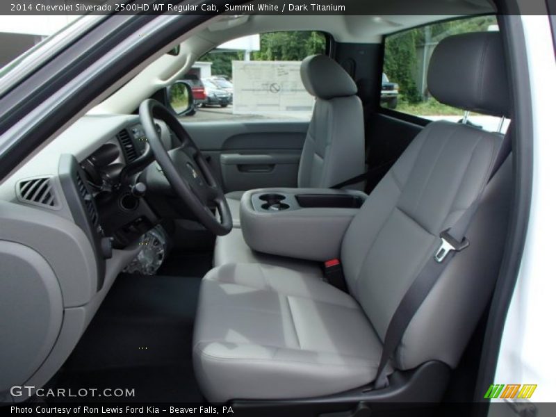 Summit White / Dark Titanium 2014 Chevrolet Silverado 2500HD WT Regular Cab