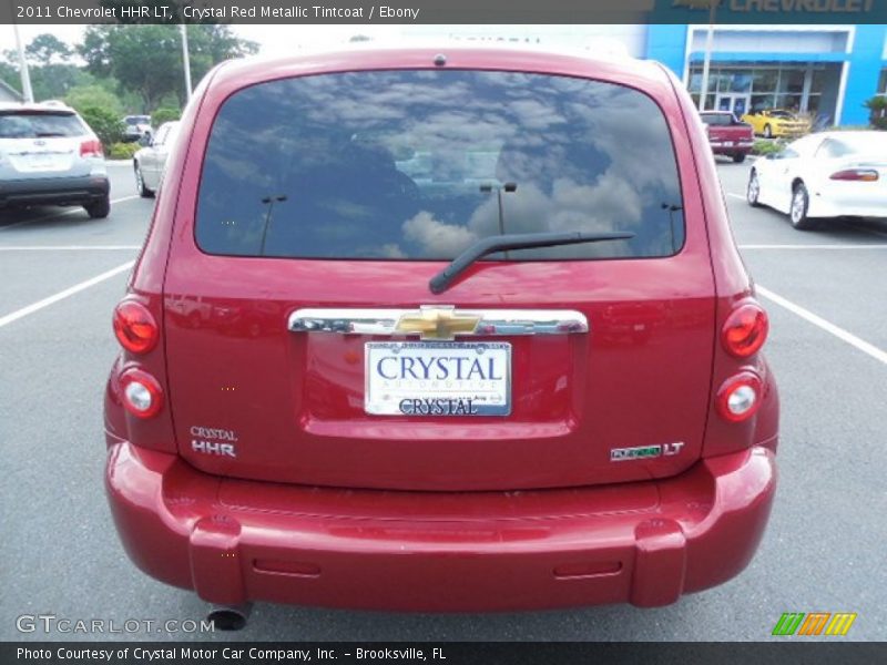 Crystal Red Metallic Tintcoat / Ebony 2011 Chevrolet HHR LT