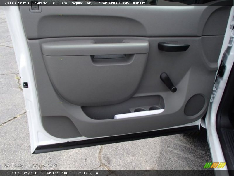Summit White / Dark Titanium 2014 Chevrolet Silverado 2500HD WT Regular Cab