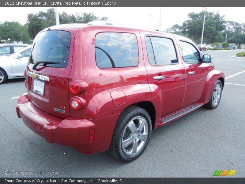 Crystal Red Metallic Tintcoat / Ebony 2011 Chevrolet HHR LT