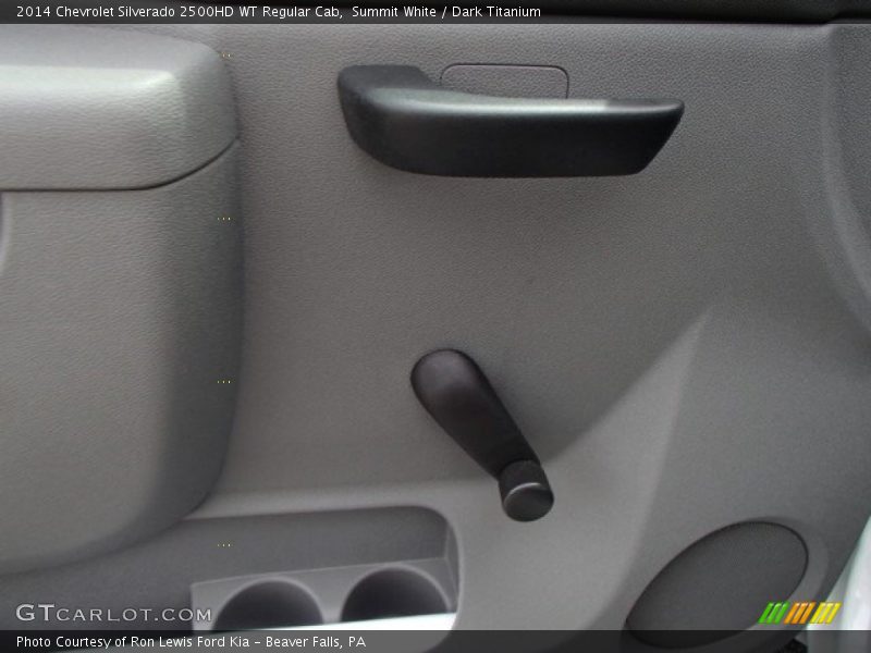 Summit White / Dark Titanium 2014 Chevrolet Silverado 2500HD WT Regular Cab
