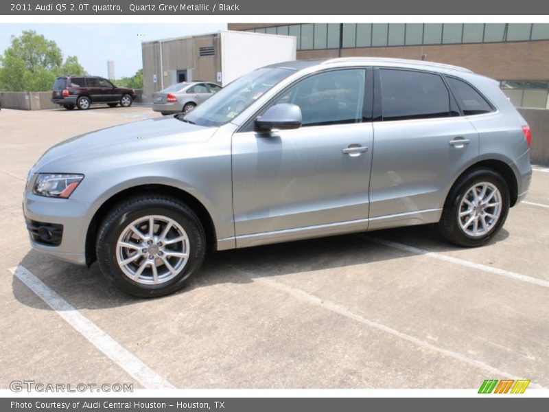 Quartz Grey Metallic / Black 2011 Audi Q5 2.0T quattro
