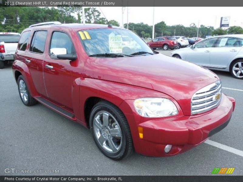 Crystal Red Metallic Tintcoat / Ebony 2011 Chevrolet HHR LT