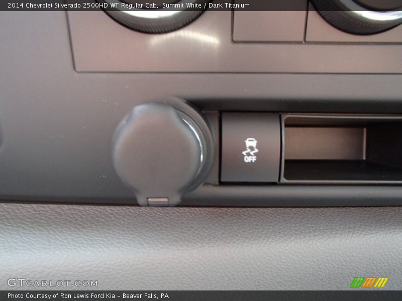 Summit White / Dark Titanium 2014 Chevrolet Silverado 2500HD WT Regular Cab