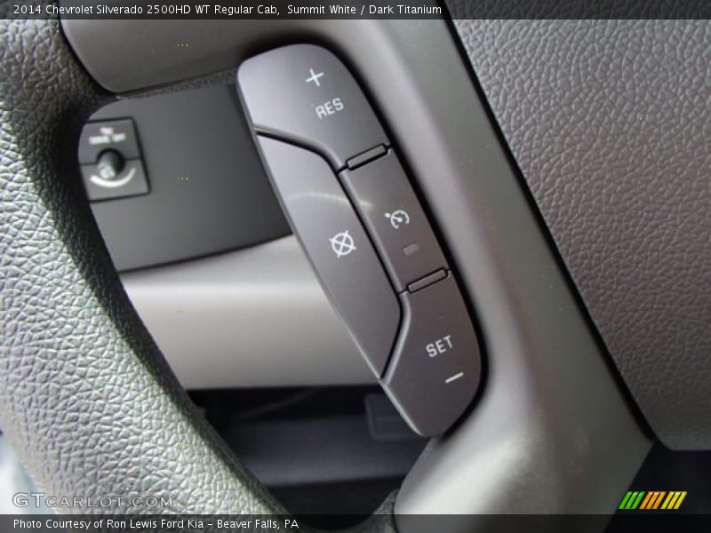 Summit White / Dark Titanium 2014 Chevrolet Silverado 2500HD WT Regular Cab