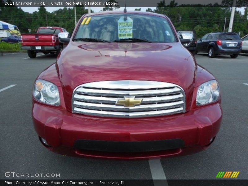 Crystal Red Metallic Tintcoat / Ebony 2011 Chevrolet HHR LT