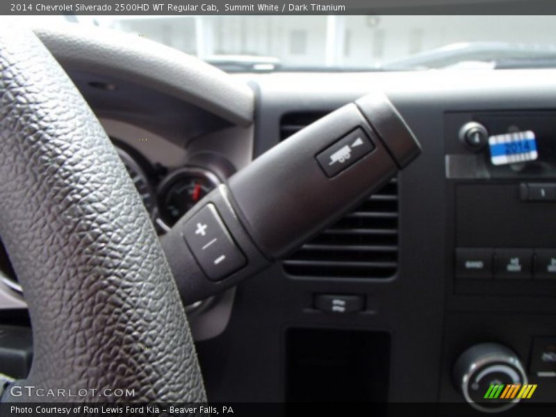 Summit White / Dark Titanium 2014 Chevrolet Silverado 2500HD WT Regular Cab