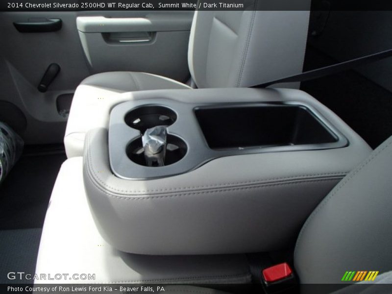Summit White / Dark Titanium 2014 Chevrolet Silverado 2500HD WT Regular Cab