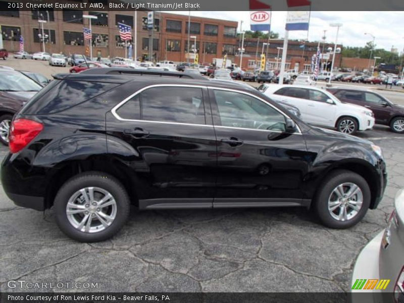 Black / Light Titanium/Jet Black 2013 Chevrolet Equinox LT AWD