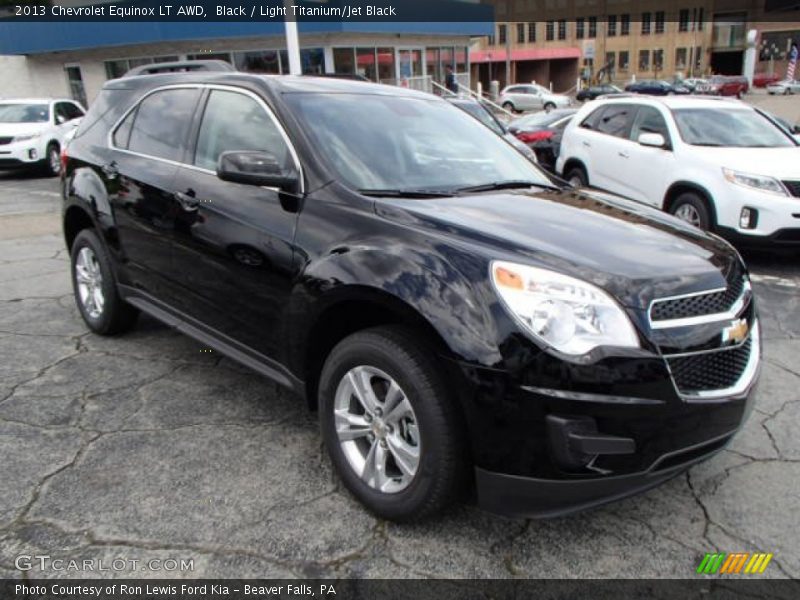 Black / Light Titanium/Jet Black 2013 Chevrolet Equinox LT AWD