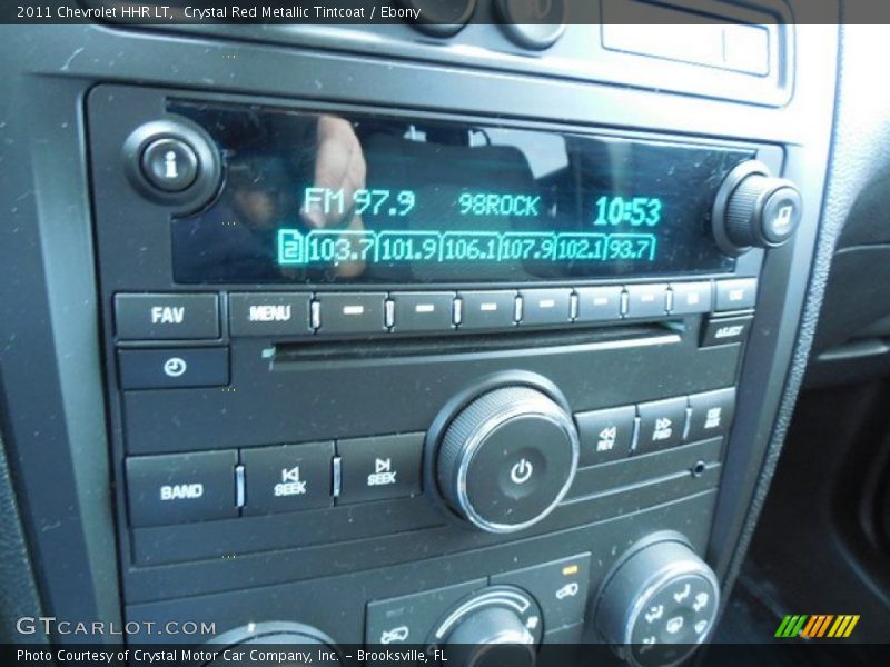 Crystal Red Metallic Tintcoat / Ebony 2011 Chevrolet HHR LT
