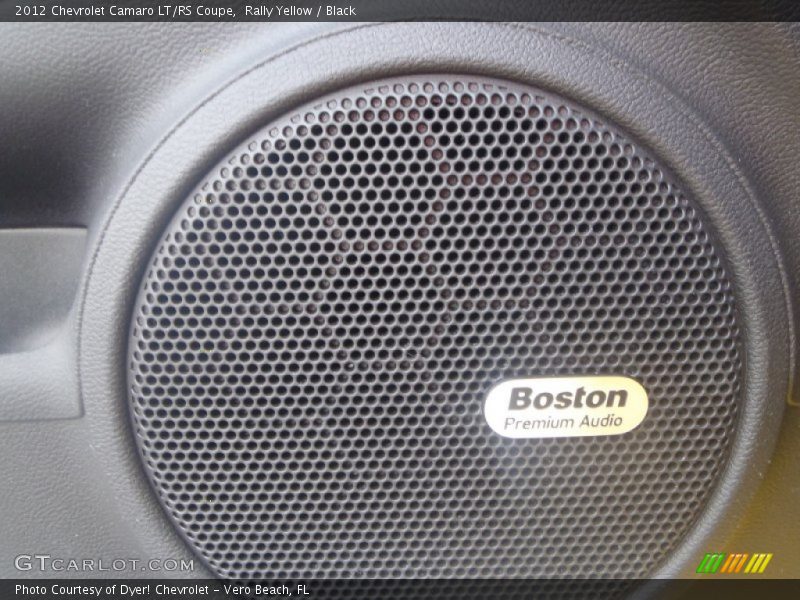 Rally Yellow / Black 2012 Chevrolet Camaro LT/RS Coupe