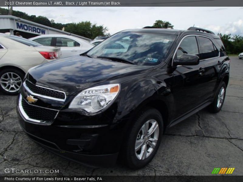 Black / Light Titanium/Jet Black 2013 Chevrolet Equinox LT AWD