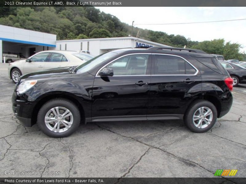 Black / Light Titanium/Jet Black 2013 Chevrolet Equinox LT AWD