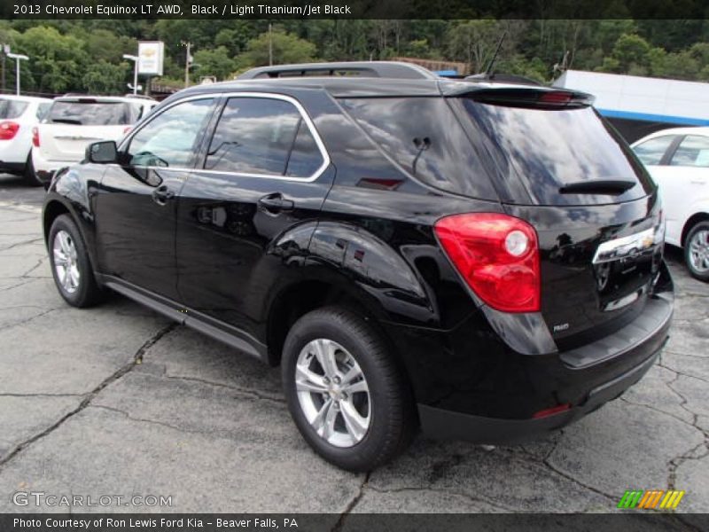 Black / Light Titanium/Jet Black 2013 Chevrolet Equinox LT AWD