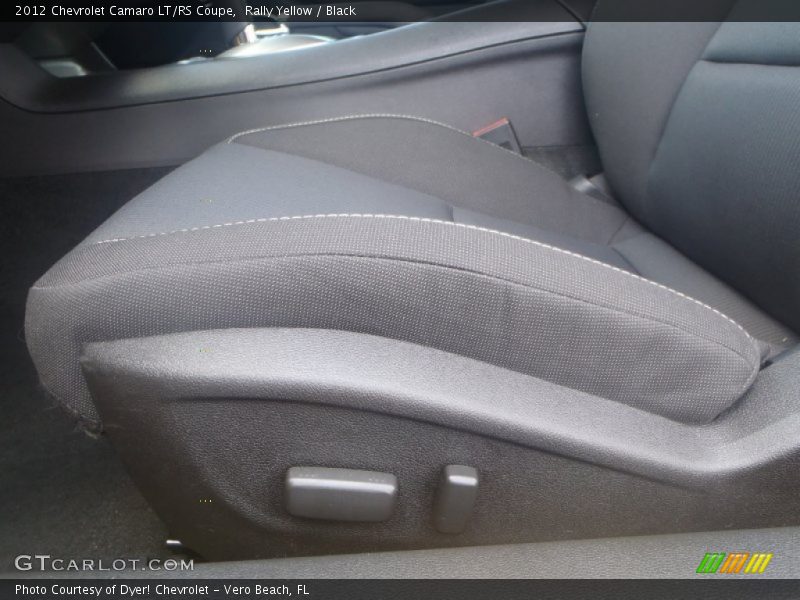 Rally Yellow / Black 2012 Chevrolet Camaro LT/RS Coupe