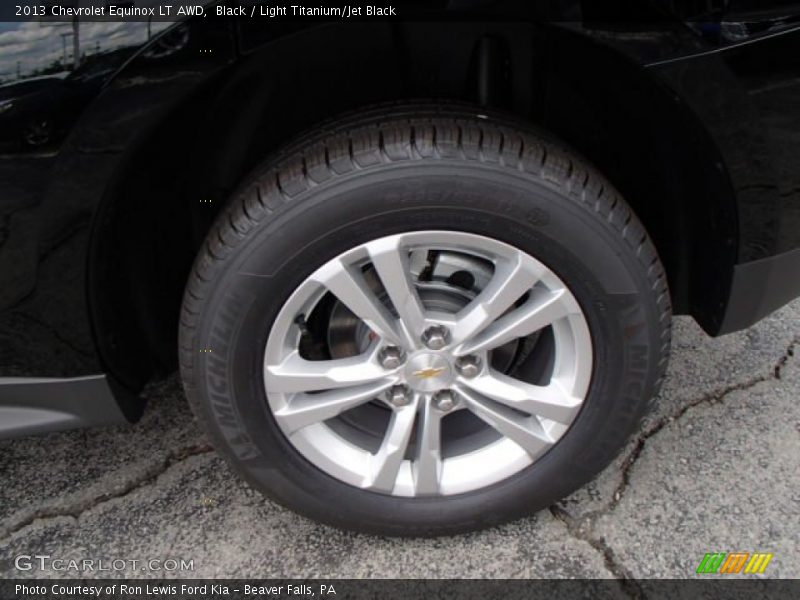 Black / Light Titanium/Jet Black 2013 Chevrolet Equinox LT AWD