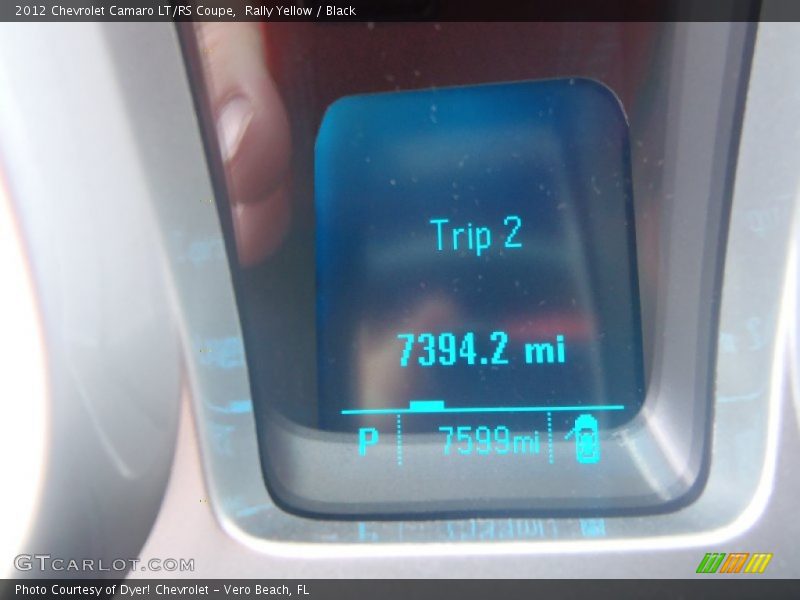 Rally Yellow / Black 2012 Chevrolet Camaro LT/RS Coupe