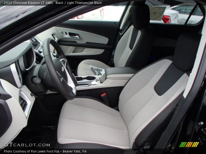 Black / Light Titanium/Jet Black 2013 Chevrolet Equinox LT AWD